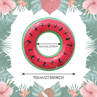 SunSplash – Tropisch & Comfortabel – Tropische Fruit Zwemring Watermeloen / 70cm | Educatief Speelgoed