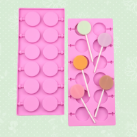 SweetPop – Bewust Trakteren – Siliconen Lollymallen Set 12 Rond | Educatief Speelgoed