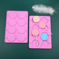 SweetPop – Bewust Trakteren – Siliconen Lollymallen Set 8x Rond | Educatief Speelgoed
