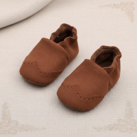 SweetSteps – Zacht & Anti slip – Baby Schoentjes Bruin / 11 (0–6 maanden) | Educatief Speelgoed