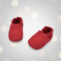 SweetSteps – Zacht & Anti slip – Baby Schoentjes Rood / 11 (0–6 maanden) | Educatief Speelgoed