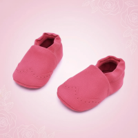 SweetSteps – Zacht & Anti slip – Baby Schoentjes Roze Rood / 11 (0–6 maanden) | Educatief Speelgoed