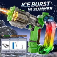 TurboBlaster – Actie & Spetterplezier – Ruimte Waterpistool Groene revolver | Educatief Speelgoed