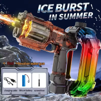 TurboBlaster – Actie & Spetterplezier – Ruimte Waterpistool Rode revolver | Educatief Speelgoed
