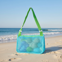 BeachPlay – Water Fun & Educational – Strandtassen Turquoise & Groen | Educatief Speelgoed