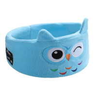 SilentRhythm – Muzikale Slaapmasker & Dieren – Draadloze Oogmasker met Bluetooth Uil | Educatief Speelgoed