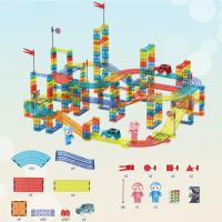 SmartTrack – Bouw & Speel – Magnetische Creatieve wegen 348 stuks | Educatief Speelgoed