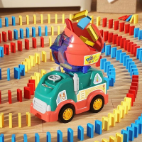 Domino Car™   Creatieve Domino Pret   Domino Stenenleger 204 Stuks | Educatief Speelgoed