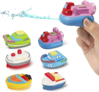 Mini Ferry™   Spetter & Speelpret   Waterspeelgoed Boot 6 bootjes | Educatief Speelgoed