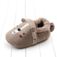 Mini Fashion™   Knuffel zachte dieren   Peuter Dieren pantoffels Beer Grijs / 15 (0 6 maanden) | Educatief Speelgoed