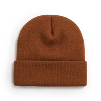 Mini Fashion™   Eigen lettertype   Gepersonaliseerde Beanie Muts Bruin / 2 / L (5 65+ jaar) | Educatief Speelgoed