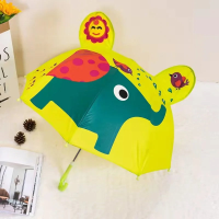 Kids Umbrella™   Dansen in de regen   Paraplu voor Kinderen Groene Olifant | Educatief Speelgoed