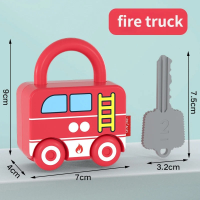 Puzzle Locks™ – Speel & Leer – Montessori Speelgoed Brandweerwagen | Educatief Speelgoed