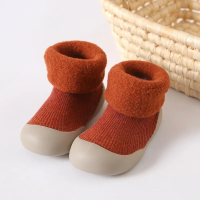 Mini Fashion™   Warm & Zacht   Anti Slip Sokken Rood / 24 (1.5 2 Jaar) | Educatief Speelgoed