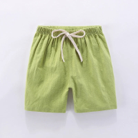 Mini Fashion™   Sneldrogend Materiaal   Katoen linnen Short Groen / 110 (2 jaar) | Educatief Speelgoed