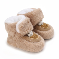 Mini Fashion™   Warm & Comfort   Dieren Schoentjes Bruin   Beer / 17 (6 12 maanden) | Educatief Speelgoed