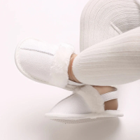 Mini Fashion™   Zachte Zolen   Kinder Sloffen Wit / 20 (6 12 maanden) | Educatief Speelgoed