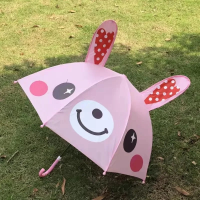 Kids Umbrella™   Dansen in de regen   Paraplu voor Kinderen Roze Konijn | Educatief Speelgoed
