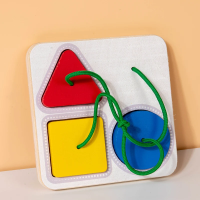 TinySkills – Creatief & Educatief – Montessori Magnetisch Busy Board Speelbord Vormen matchen | Educatief Speelgoed