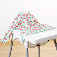 MessyFree – Waterdicht & Praktisch – Baby Schort met Lange Mouwen Watermeloen | Educatief Speelgoed