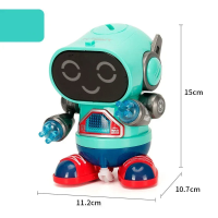 Dancing Spin Robot™   Lichtjes en Dansjes   Speelgoedrobot Voetjes Groen | Educatief Speelgoed