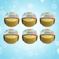 FunSquish – Kleurrijk & Glitterpret – Glitter Squishy Dumplings 6 stuks | Educatief Speelgoed