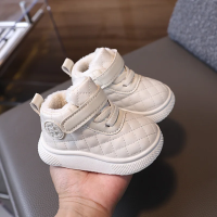 WarmWalk – Comfortabel & Trendy – Kinder Winterlaarzen met Pluche Voering Wit / 26 (6–7 jaar) | Educatief Speelgoed