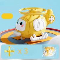 Hover Buddy™ – Luchtige Lachjes – Cartoon Helikopter Geel | Educatief Speelgoed