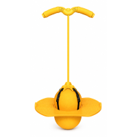 JumpJoy – Balans & Plezier – Balancerende Springstok voor Kinderen Geel | Educatief Speelgoed