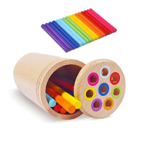 Woods™    Zintuiglijke Ontwikkeling   Kleursorteer Spel | Educatief Speelgoed