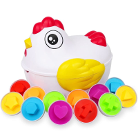 Egg Puzzle™   Hersenkraker voor Kinderen   Creatieve eierdoos Kip | Educatief Speelgoed