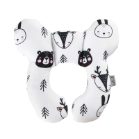 Baby Pillow™ | Ondersteuning voor het hoofdje   Babykussentje Bosdieren | Educatief Speelgoed