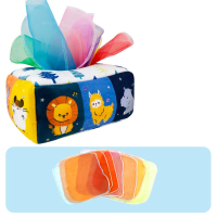 Tissue Box Toy™   Tover tissues uit de doos   Speelgoed Tissuedoos Dieren | Educatief Speelgoed