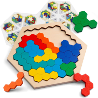 Hexagon Puzzle™   Oneindige oplossingen   Geometrische Puzzel | Educatief Speelgoed