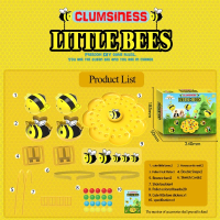Buzzy Bee Magnetgame™   Gegarandeerd een Lachexplosie   Clumsiness bordspel 2 spelers | Educatief Speelgoed