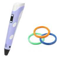 3D Pen™ | De magische 3D ontwerper! Paars + 9 meter filament | Educatief Speelgoed