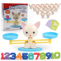 Woods™ | Leren rekenen   Montessori reken weegschaal Dog Dog Up | Educatief Speelgoed