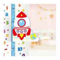 Kids Measure Tool™   Op avontuur met hoogte   Magnetisch meetlint Raket | Educatief Speelgoed