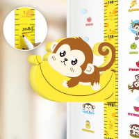 Kids Measure Tool™   Op avontuur met hoogte   Magnetisch meetlint Aap | Educatief Speelgoed