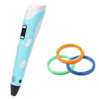 3D Pen™ | De magische 3D ontwerper! Blauw + 9 meter filament | Educatief Speelgoed