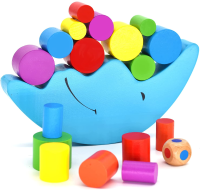 Balance Game™   Balanseer de blokken    Balanceerspel Maan | Educatief Speelgoed