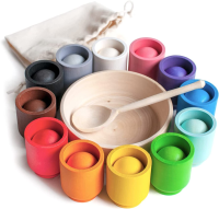 Woods™   Match de kleuren   Sorteerspel | Educatief Speelgoed