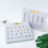 Magnet Toys™ | De eerste kennismaking met schrijven   Schrijfmagneetjes ABC   123 | Educatief Speelgoed