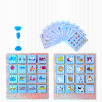 Memory Card Game™ | Braintrainer voor kleintjes   Puzzelspel Auto & dieren | Educatief Speelgoed