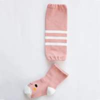 Mini Fashion™   Babystapjes in style   Beenwarmersetje Roze/Wit / M (1 3 jaar) | Educatief Speelgoed