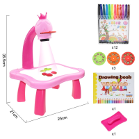 Let's create™   Leren tekenen   Painting projector Prinses Roze | Educatief Speelgoed