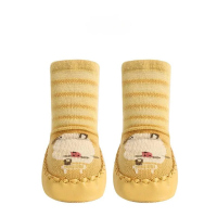 Toddler Non slip Socks™   Stapjes in Stijl   Babysokjes Schaap / L (18 24 maanden) | Educatief Speelgoed
