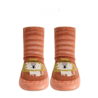 Toddler Non slip Socks™   Stapjes in Stijl   Babysokjes Leeuw / S (0 6 maanden) | Educatief Speelgoed