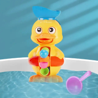 Bath Buddies™   Badderplezier met vriendjes   Waterrad Eendjes Rood | Educatief Speelgoed