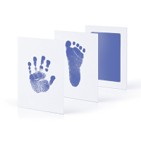 Baby Handprint Kit™   Uniek aandenken aan uw baby   Afdruk Kit Lichtblauw | Educatief Speelgoed
